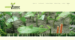 Desktop Screenshot of greenforestprod.com